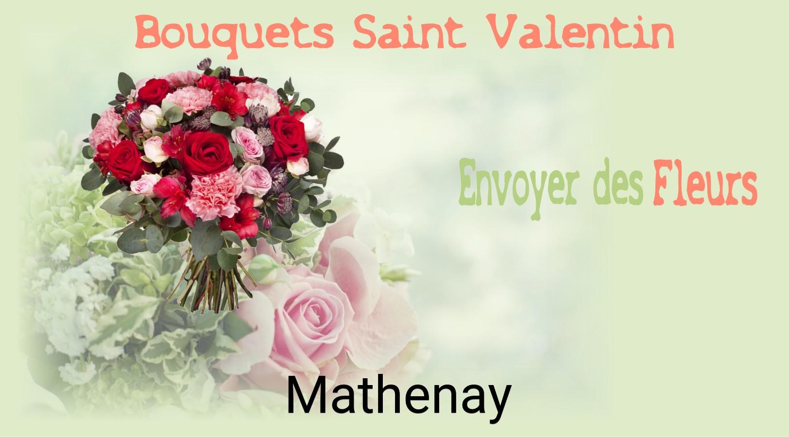 Roses de Saint-Valentin livrées à Mathenay
